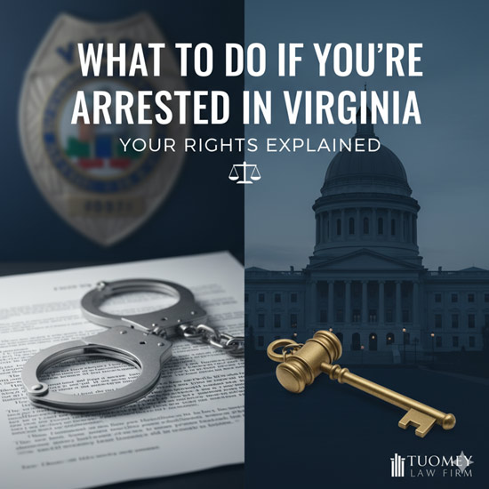 What to do if you're arrested in Virginia