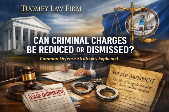 Can criminal charges be reduced or dismissed