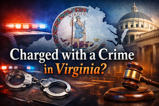 Charged with a crime in Virginia
