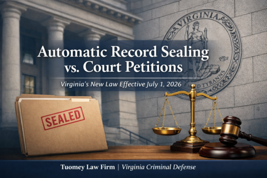 Automatic Record Sealing vs Court Petitions in Virginia new law